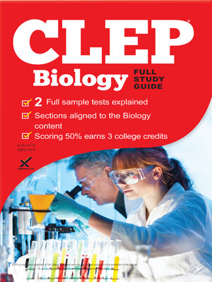 cover image of CLEP Biology 2017